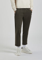 Jogger in felpa|Colore:Verde