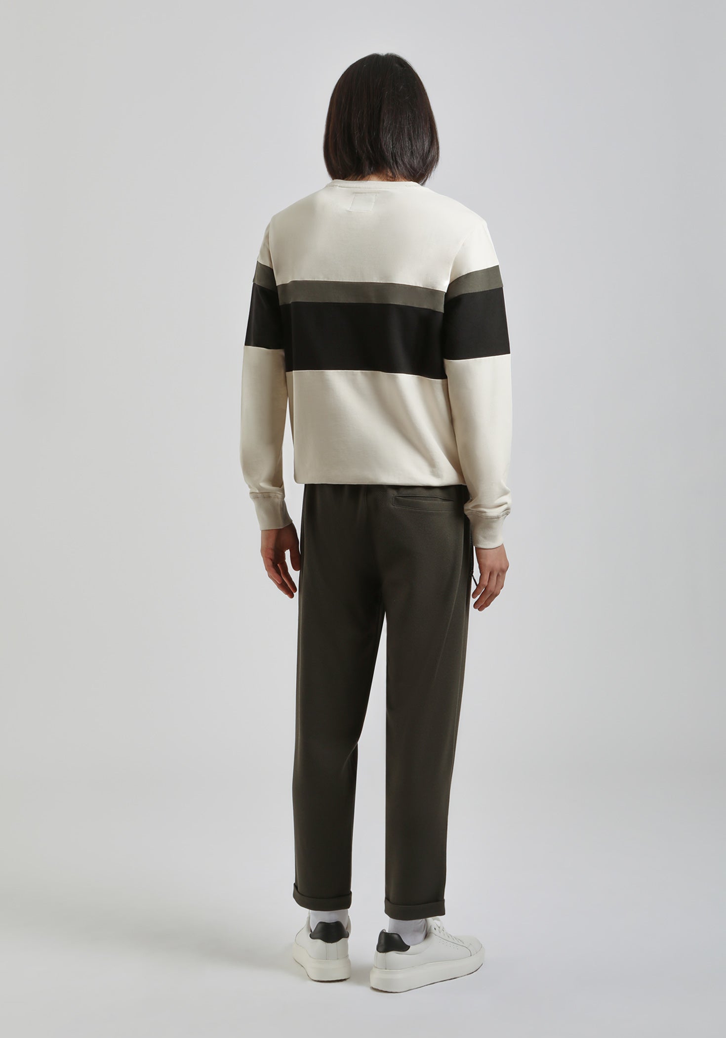 Jogger in felpa|Colore:Verde