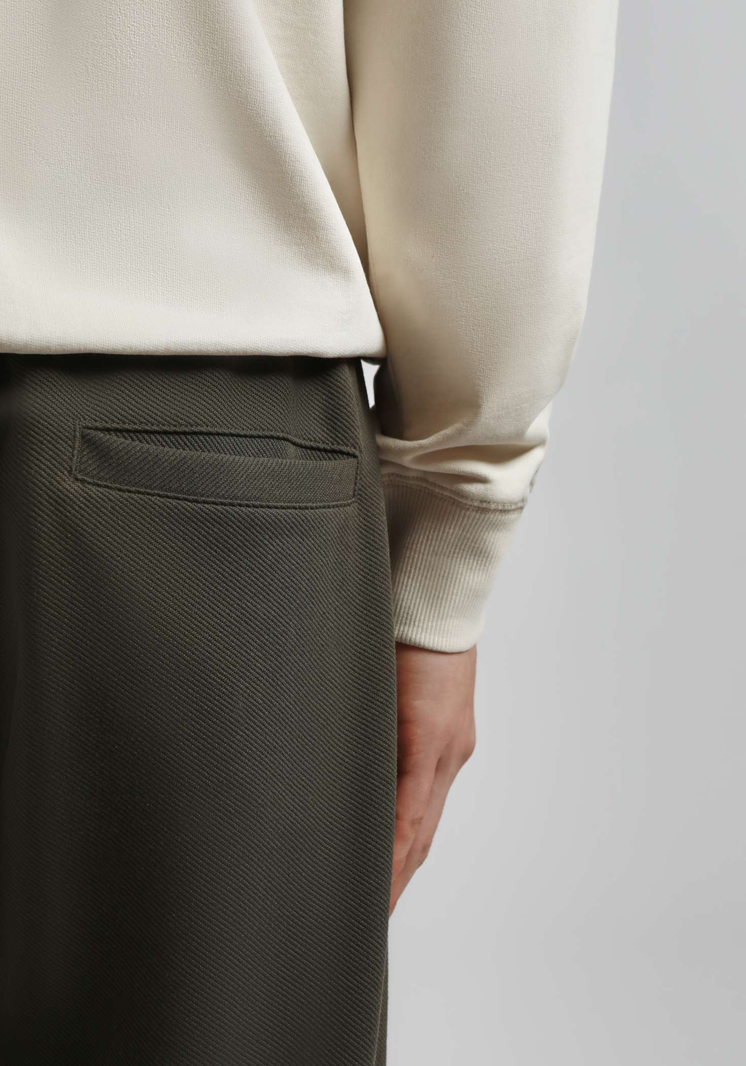 Jogger in felpa|Colore:Verde