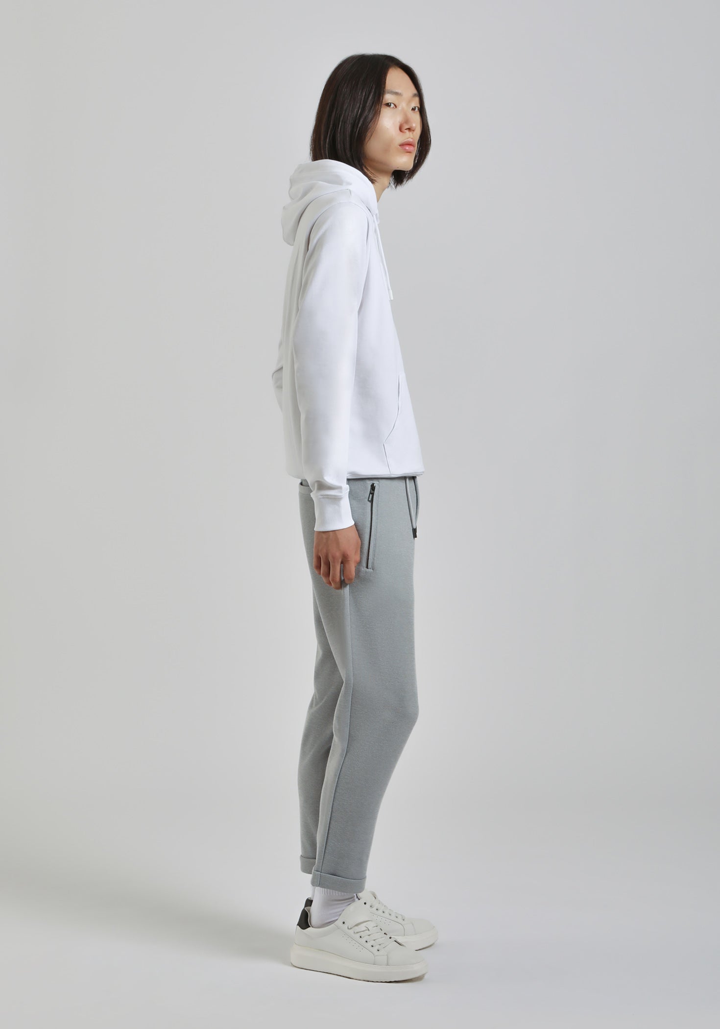 Jogger in felpa|Colore:Denim