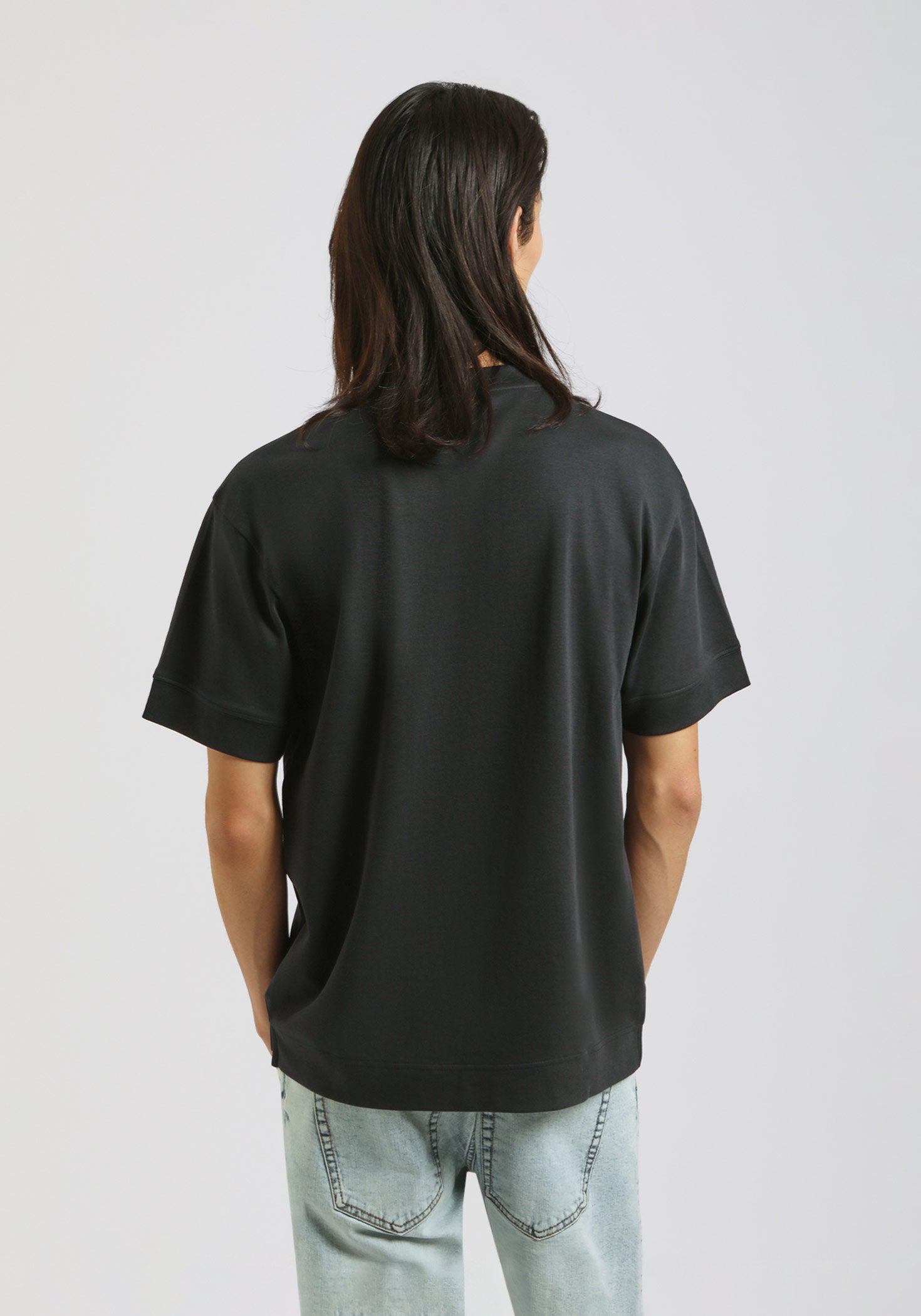 T-shirt over 100% cotone|Colore:Blue