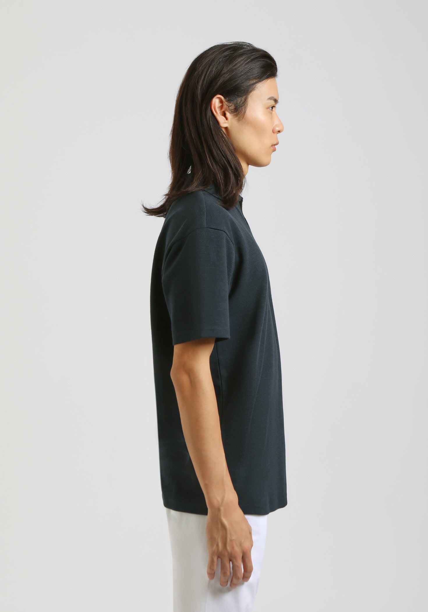 Polo strutturata|Colore:Avion