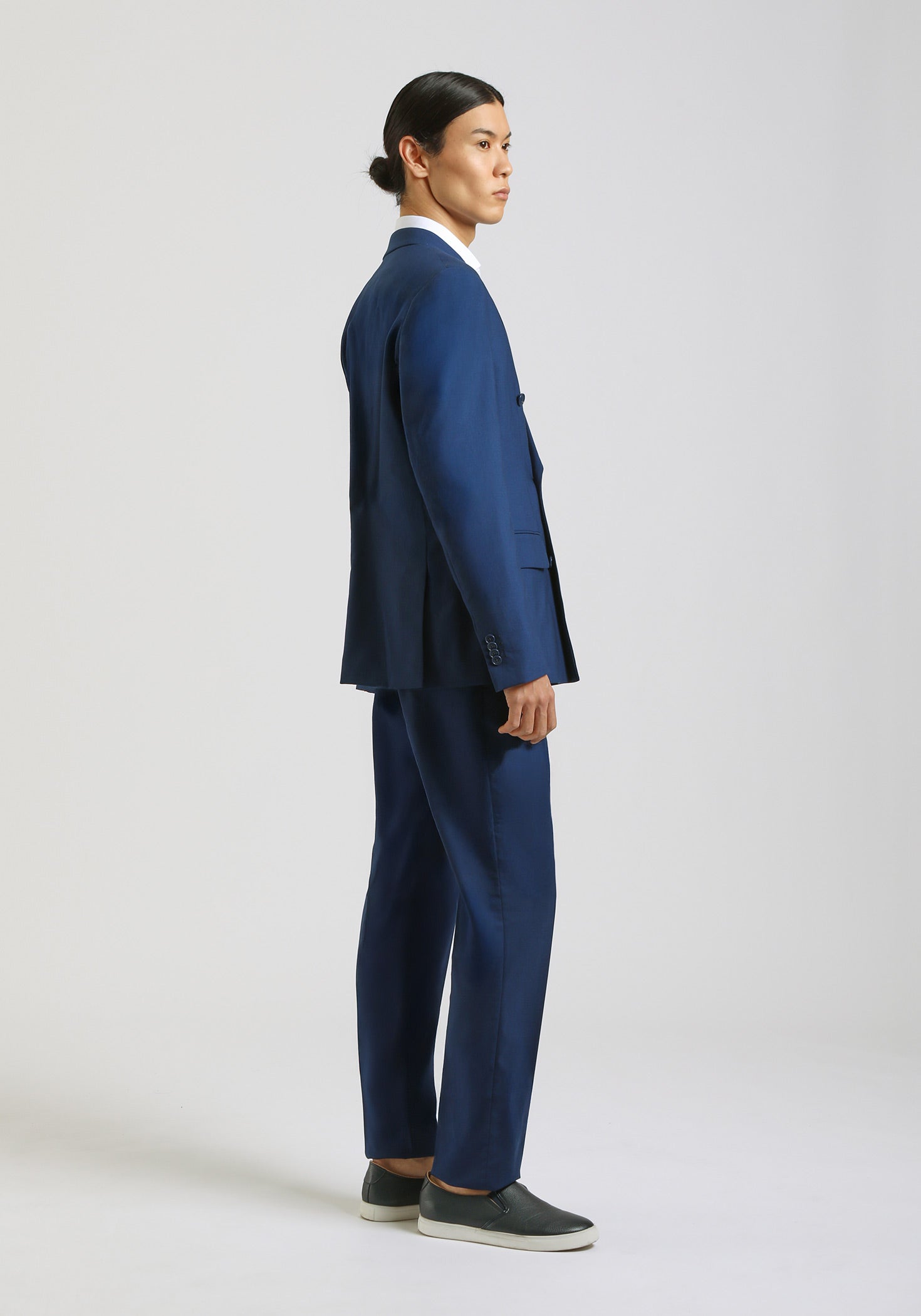 Abito doppio petto|Colore:Bluette