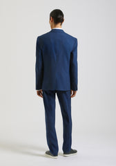 Abito doppio petto|Colore:Bluette