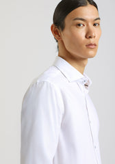 Camicia manica lunga 100% cotone|Colore:Bianco