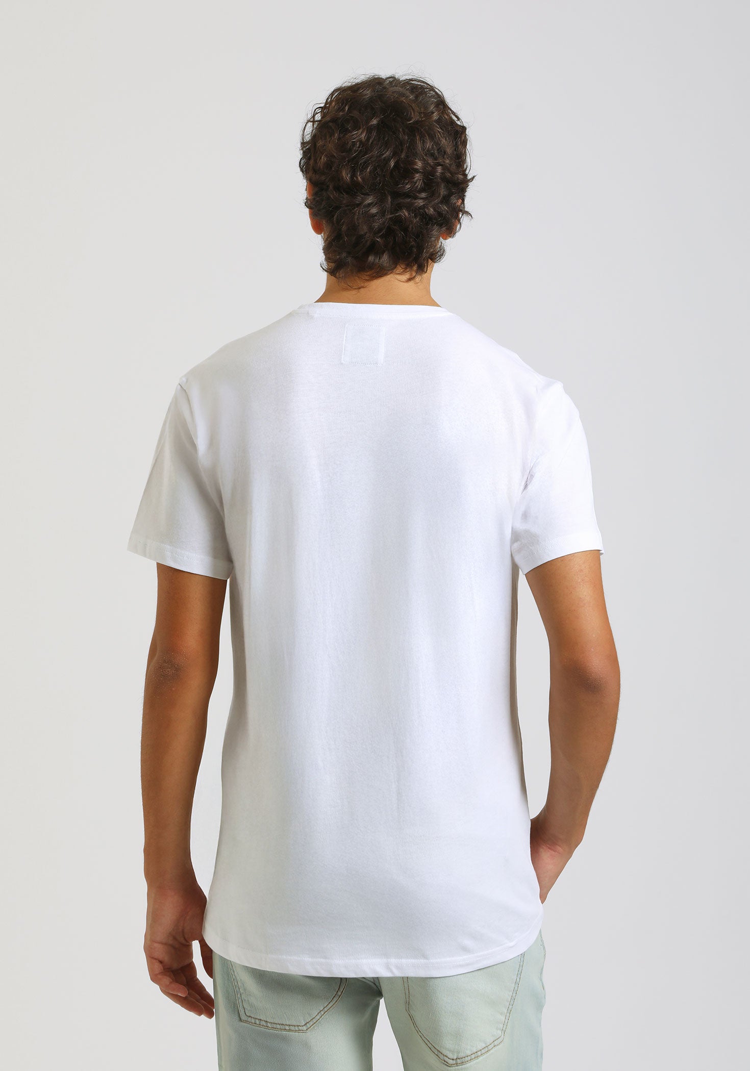 T-shirt con stampa|Colore:Bianco