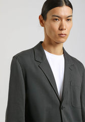 Giacca tinta unita misto cotone|Colore:Blue