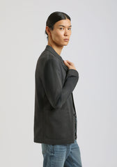 Giacca tinta unita misto cotone|Colore:Blue