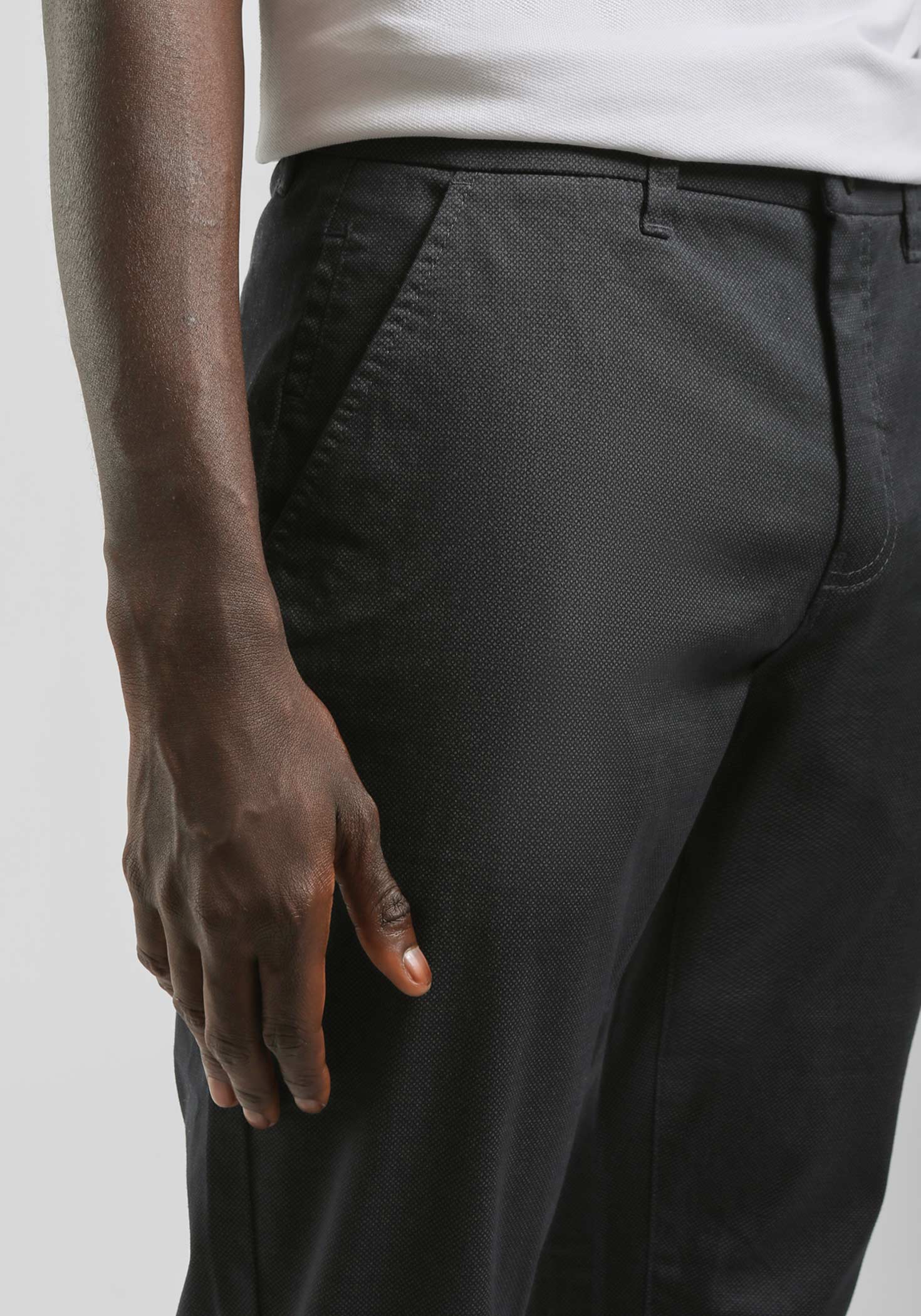 Pantaloni di cotone fantasia|Colore:Blu scuro