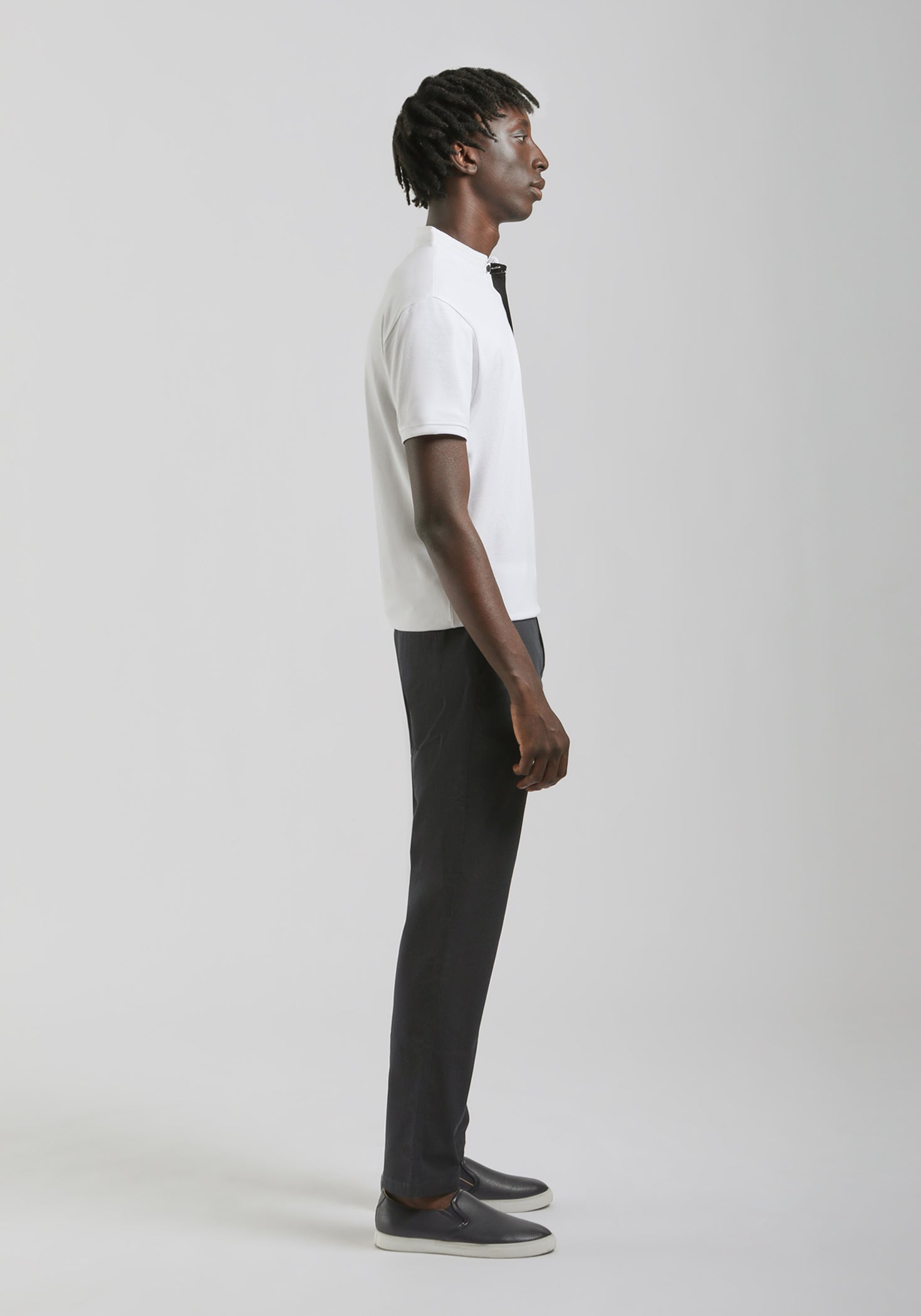 Pantaloni di cotone fantasia|Colore:Blu scuro