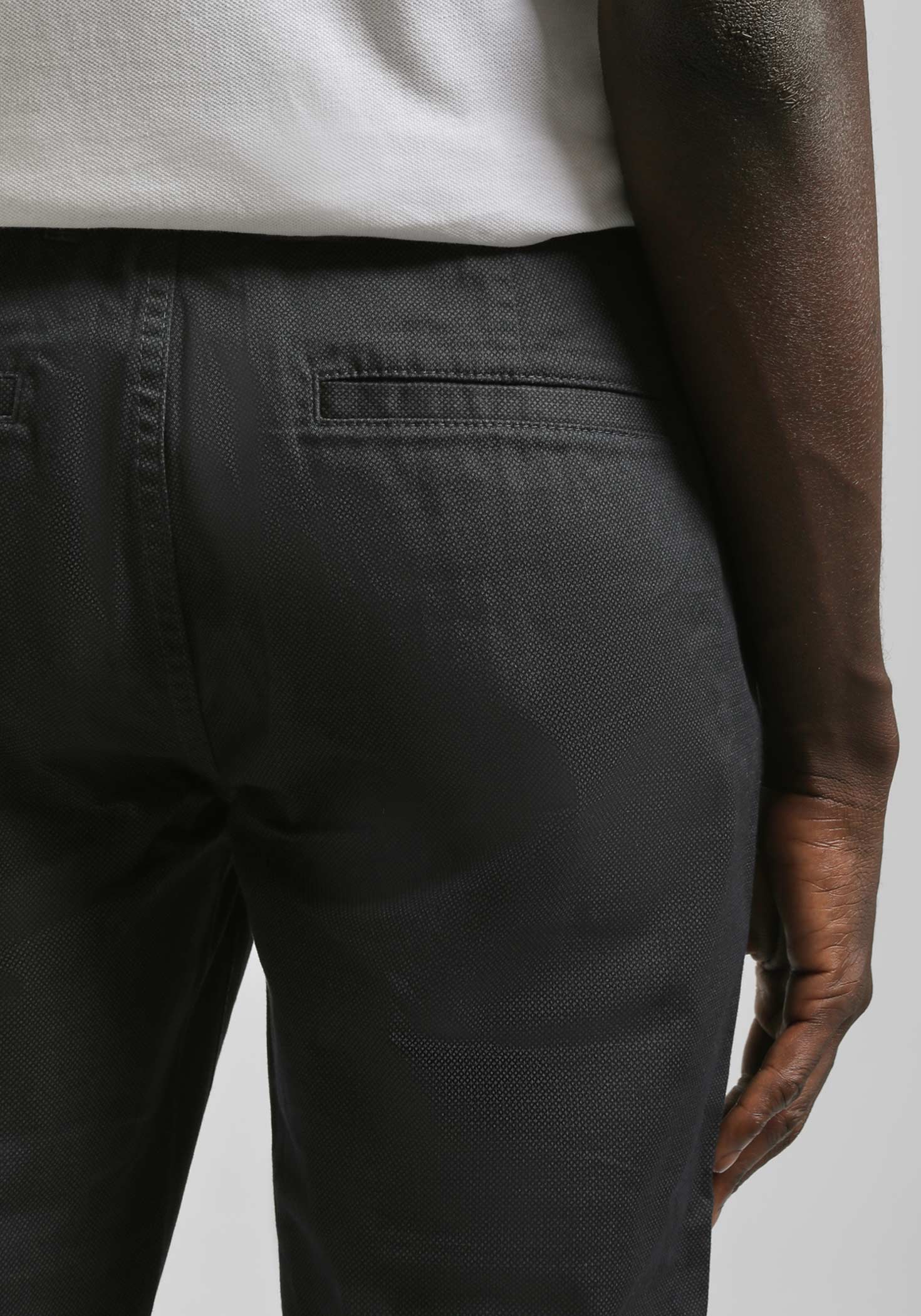 Pantaloni di cotone fantasia|Colore:Blu scuro