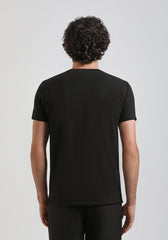 T-shirt basic 100% cotone|Colore:Nero