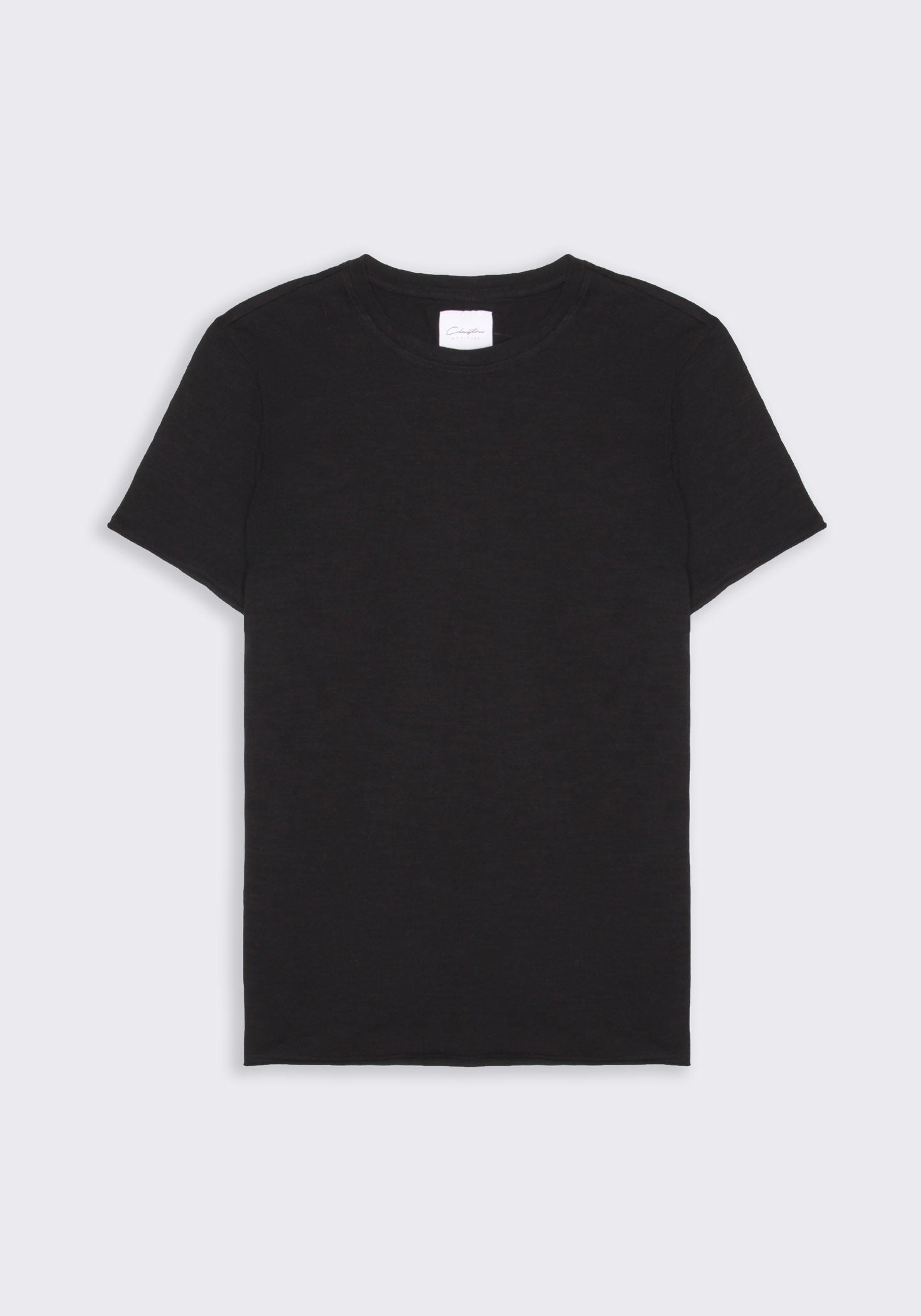 T-shirt basic 100% cotone|Colore:Nero