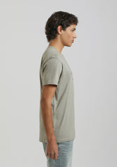 T-shirt con stampa|Colore:Grigio medio