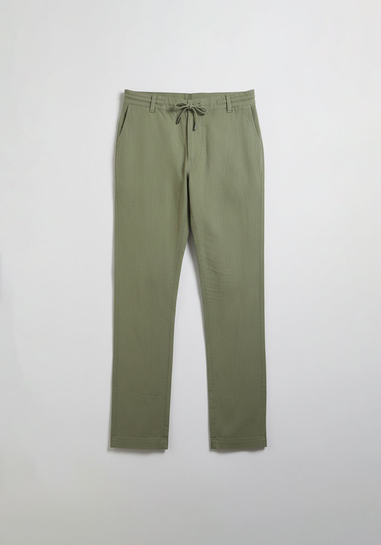 Pantaloni misto lino|Colore:Verde