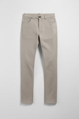 Pantaloni cinque tasche in cotone|Colore:Beige