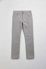 Pantaloni cinque tasche in cotone|Colore:Grigio chiaro