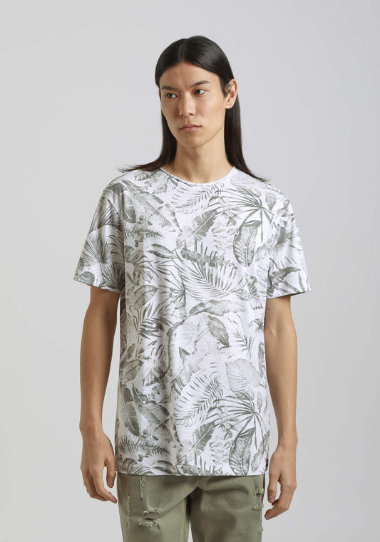 T-shirt fantasia 100% cotone|Colore:Grigio