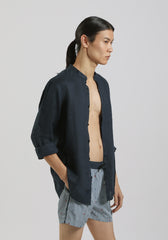 Costume a righe con fantasia|Colore:Blue