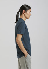 Polo coreana 100% cotone|Colore:Jeans