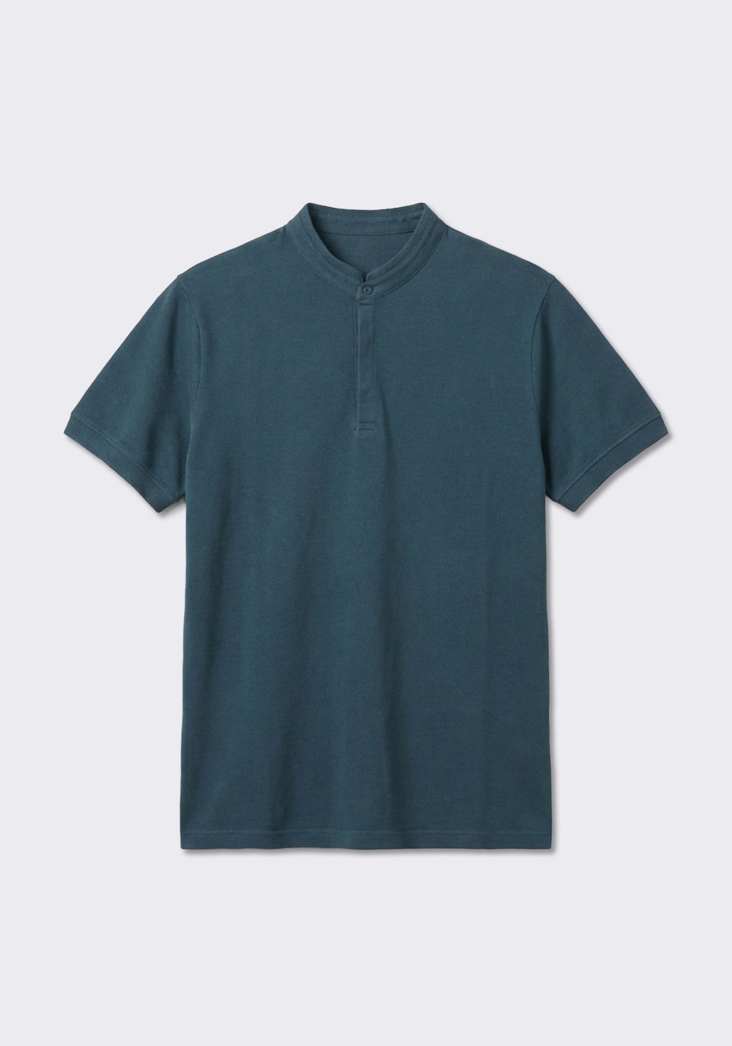 Polo coreana 100% cotone|Colore:Jeans