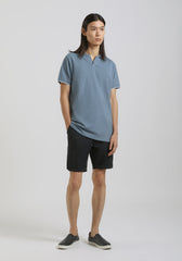 Polo 100% cotone|Colore:Ciano