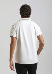 Polo 100% cotone|Colore:Off white