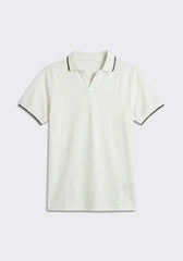 Polo 100% cotone|Colore:Off white