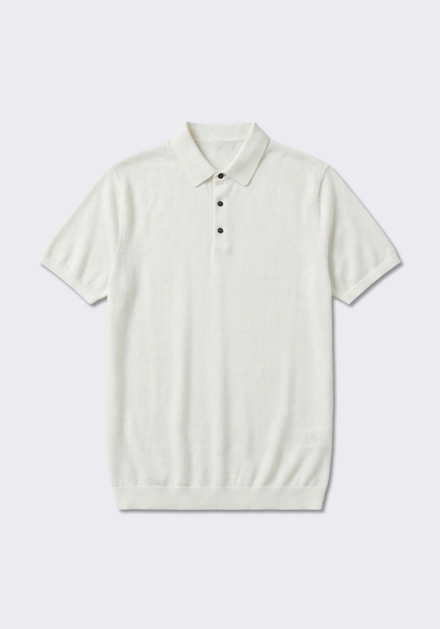 Polo in maglia|Colore:Off white