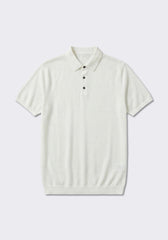 Polo in maglia|Colore:Off white