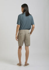 Bermuda chino in cotone|Colore:Sabbia