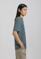 Polo strutturata|Colore:Ciano