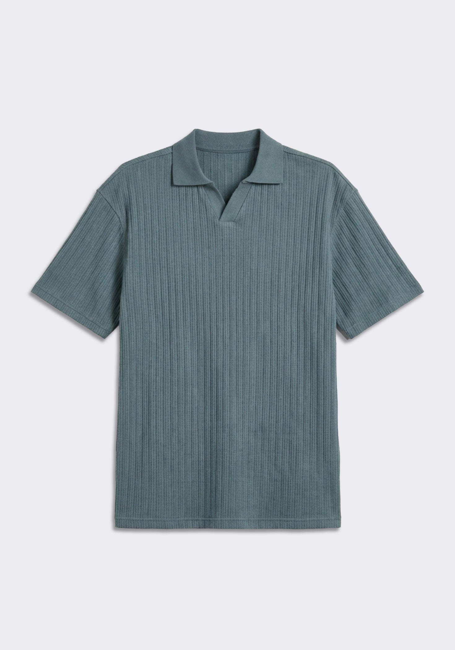 Polo strutturata|Colore:Ciano