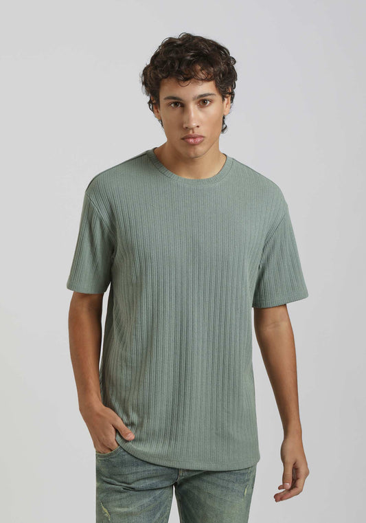 T-shirt strutturata|Colore:Verde