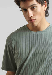 T-shirt strutturata|Colore:Verde