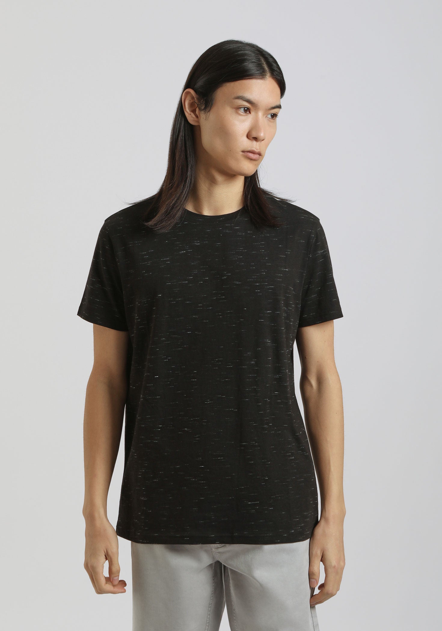 T-shirt twisted 100% cotone|Colore:Nero tw