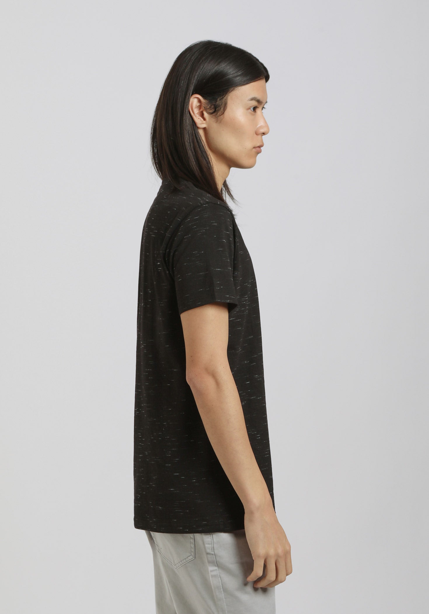 T-shirt twisted 100% cotone|Colore:Nero tw