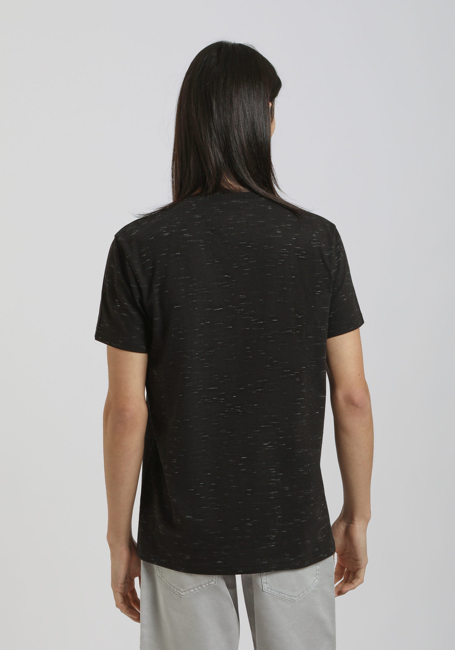 T-shirt twisted 100% cotone|Colore:Nero tw