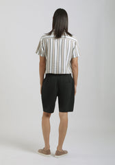 Bermuda in felpa misto cotone|Colore:Blue