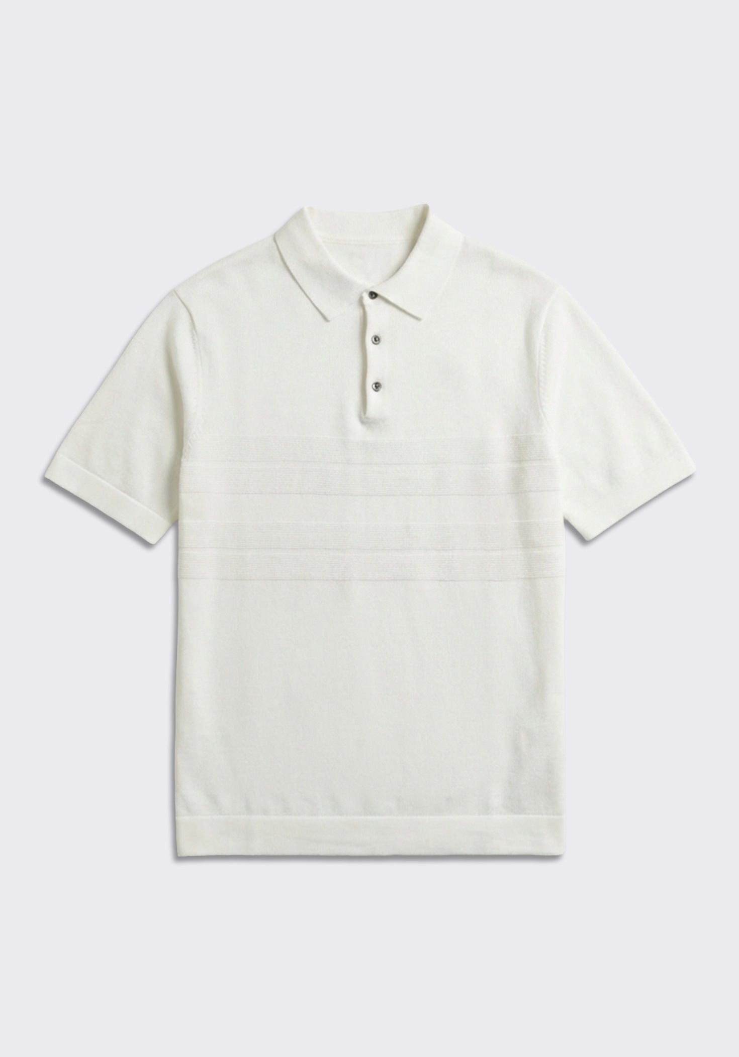 Polo in maglia|Colore:Off white