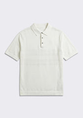 Polo in maglia|Colore:Off white