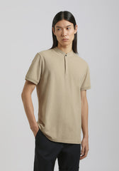 Polo coreana 100% cotone|Colore:Beige