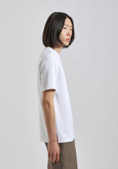 T-shirt strutturata|Colore:Bianco