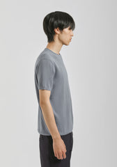 T-shirt in maglia|Colore:Ciano
