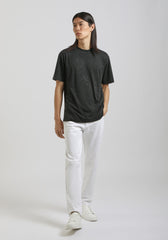 T-shirt effetto marmorizzato|Colore:Nero