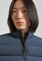 Smanicato imbottito in tessuto tecnico|Colore:Indaco