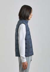 Smanicato imbottito in tessuto tecnico|Colore:Indaco