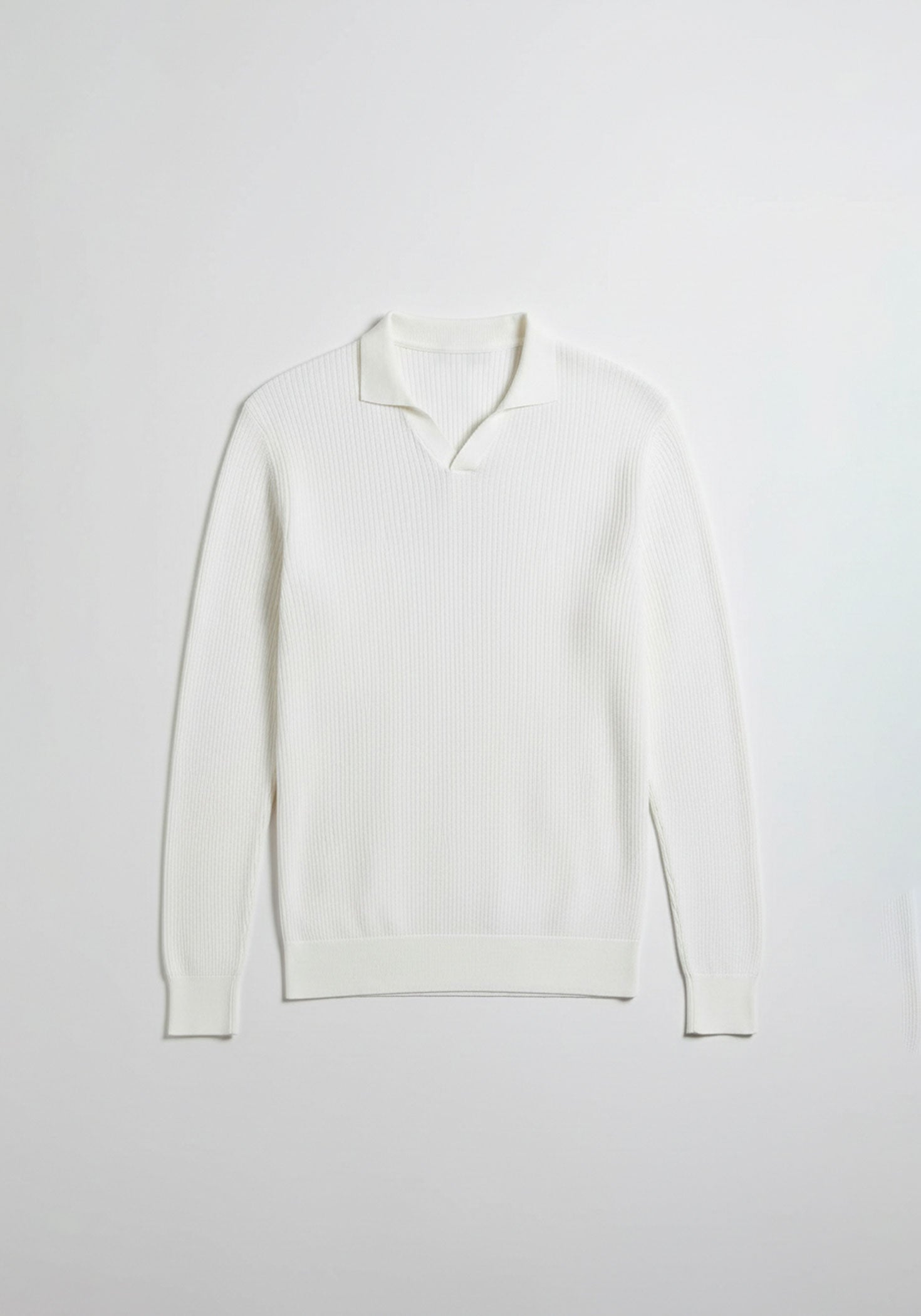 Polo manica lunga|Colore:Ecrù