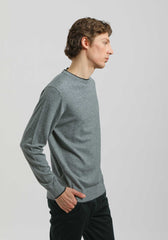 Maglia girocollo doppio collo|Colore:Navy tw