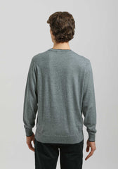 Maglia girocollo doppio collo|Colore:Navy tw